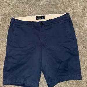 Medium blue A&F shorts